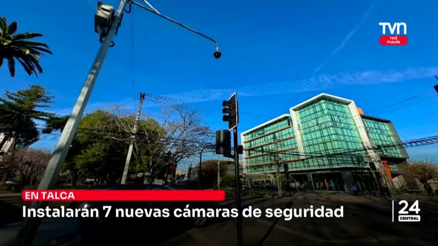 Instalarán 7 nuevas cámaras de seguridad