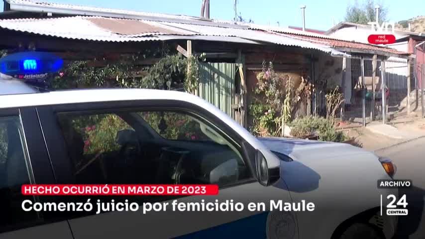 Comenzó juicio por femicidio en comuna de Maule en 2023