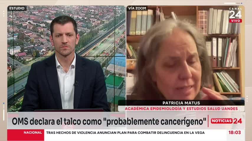 Epidemióloga y declaración del talco como ‘probablemente cancerígeno’: “No es un llamado a la alerta a prohibir su uso”