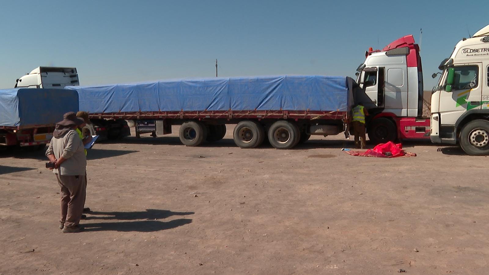 Transportista falleció en sector Portezuelo