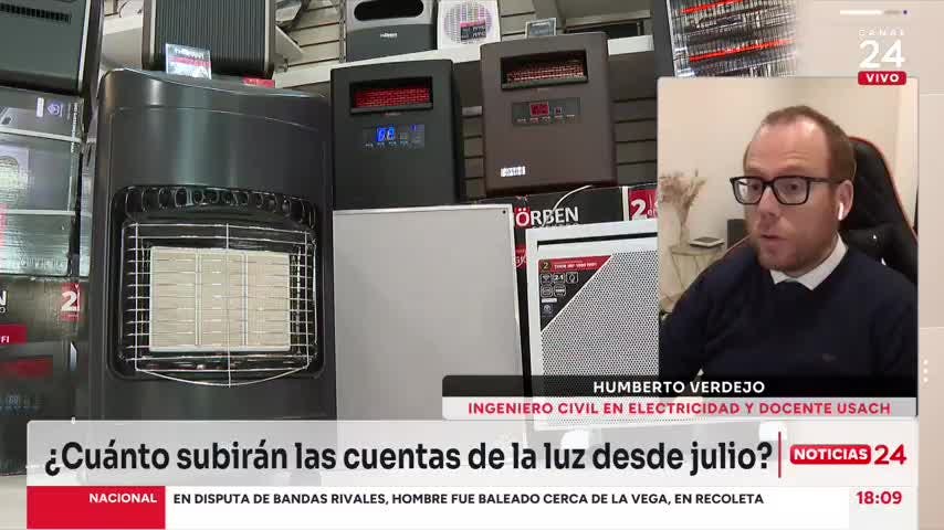 Alzas en cuentas de la luz: "Es lógico que las tarifas no sean las mismas en todas las comunas"