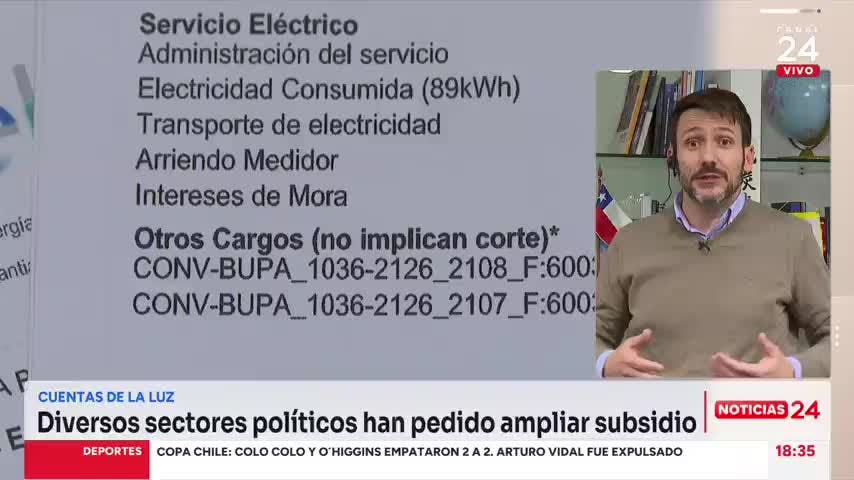 Ministro de Energía y subsidio de luz: "Estamos evaluando las maneras en que mediante nuevas formas de ingresos se pueda extender"