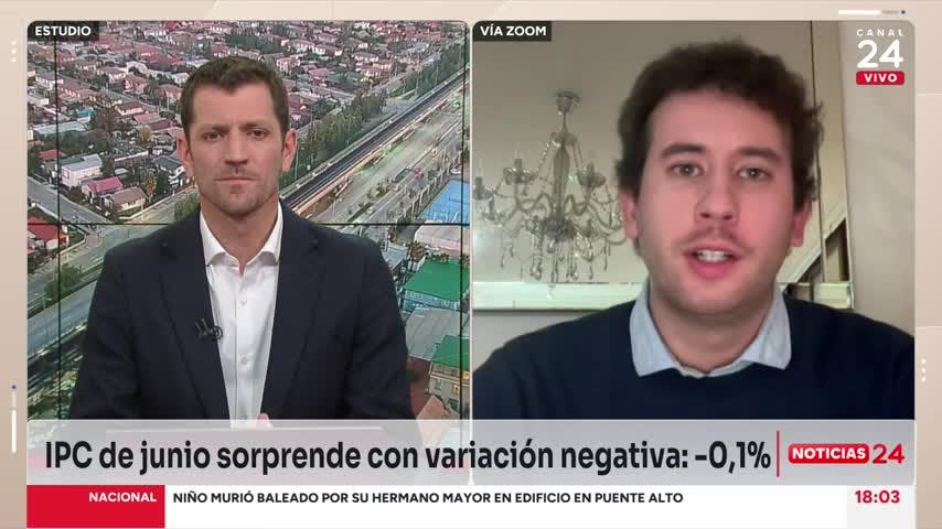 Analista por caída del IPC en junio: "Es un dato que impresiona"