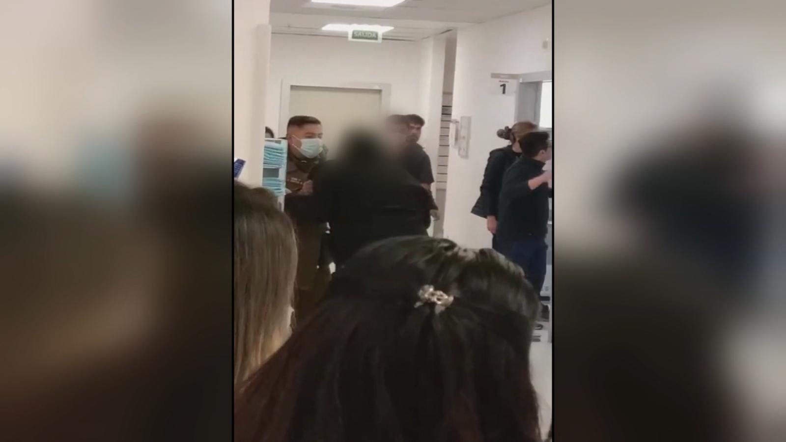 9 funcionarios del hospital regional resultaron con lesiones tras agresión de paciente psiquiátrico