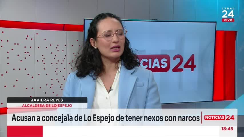 Alcaldesa Reyes: concejala acusada de vínculos narcos "ha sido súper contraria" a temas de seguridad