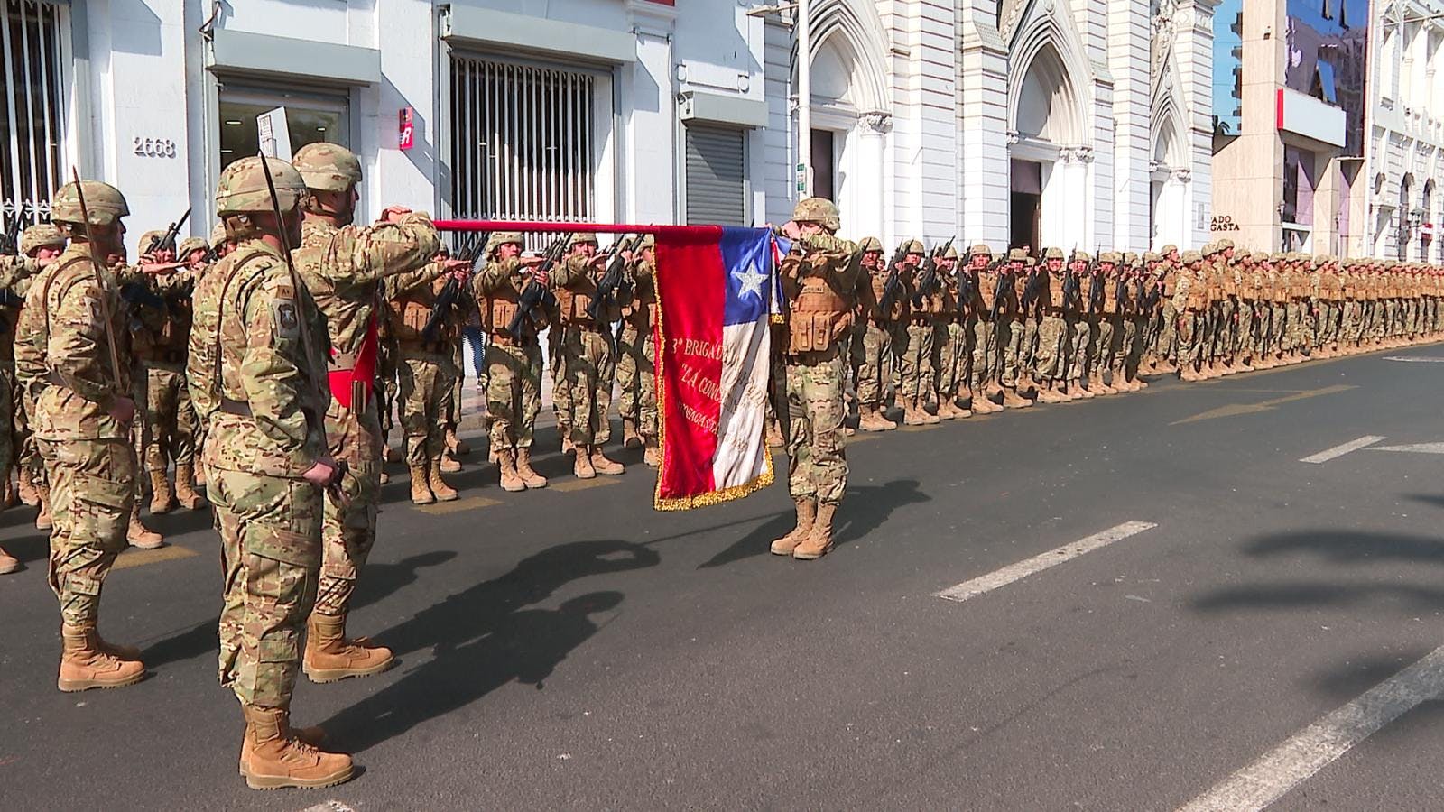 Más de 200 soldados juraron a la bandera