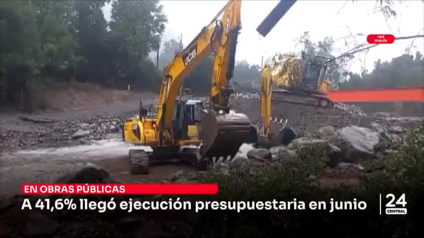 A 41,6% llegó ejecución presupuestaria del Mop