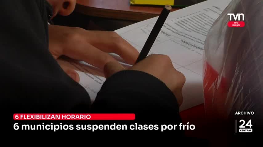 6 municipios suspenden clases y 6 flexibilizan horario