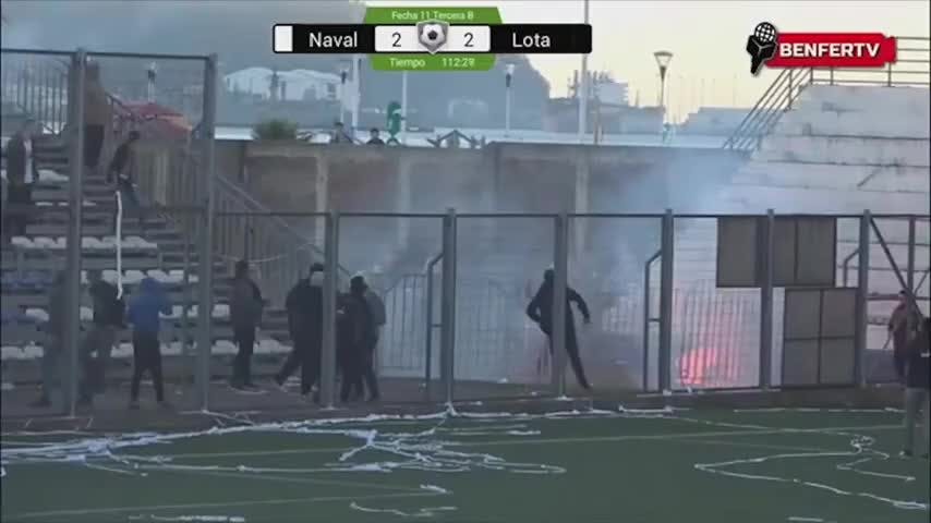 Presentan querella por incidentes en partido Naval - Lota