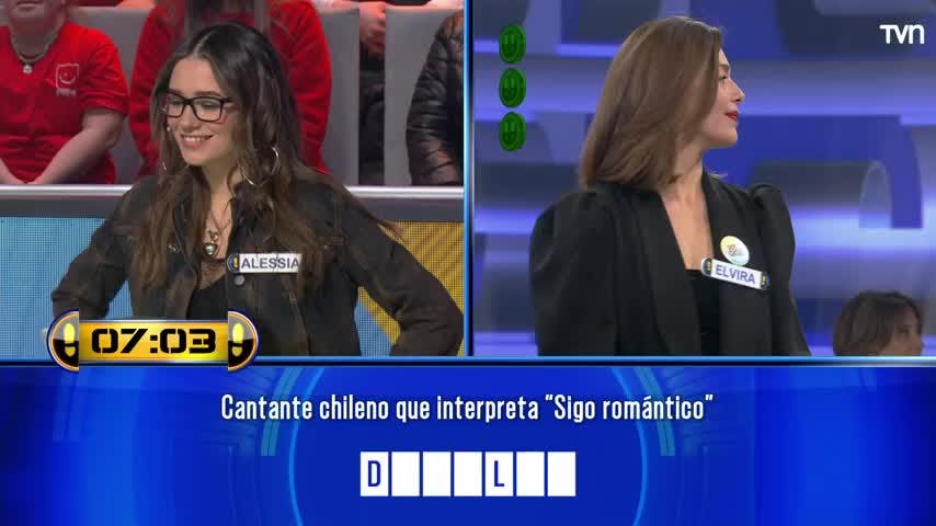 Alessia cayó con nombre de cantante