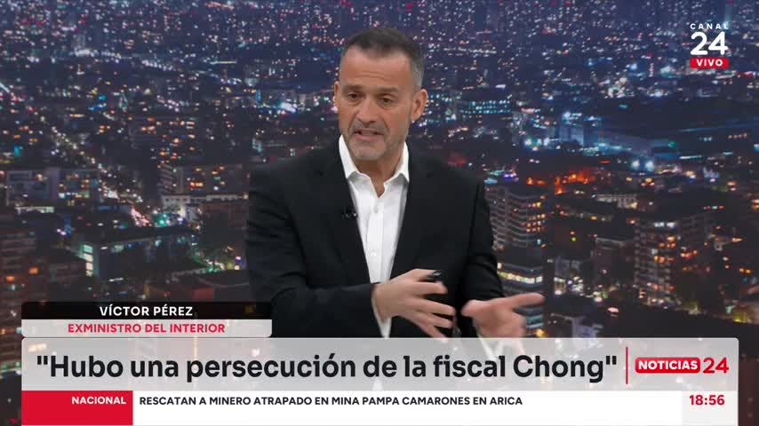 Exministro Pérez por caso Pío Nono: "Hubo una persecución de la fiscal Chong"