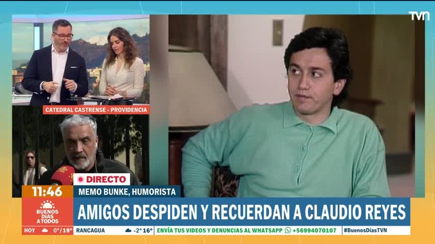 Revelan foto de Claudio Reyes antes de su repentina muerte
