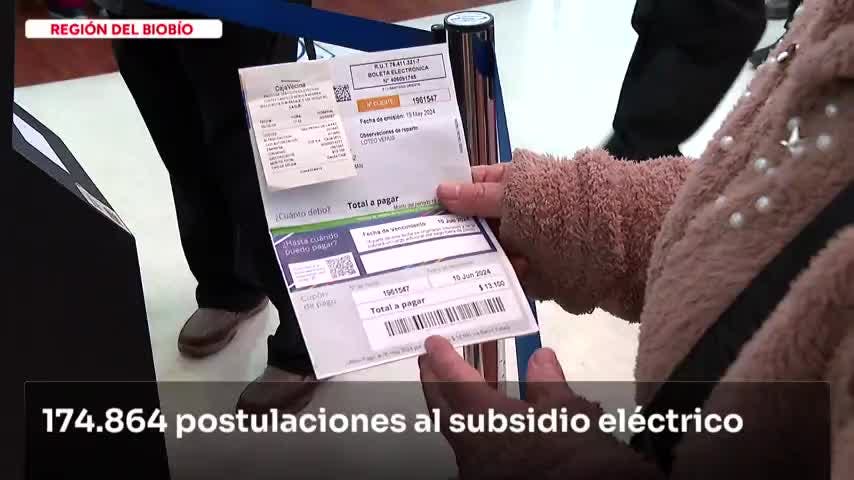 Casi 175 mil postulaciones a apoyo con las cuentas de luz