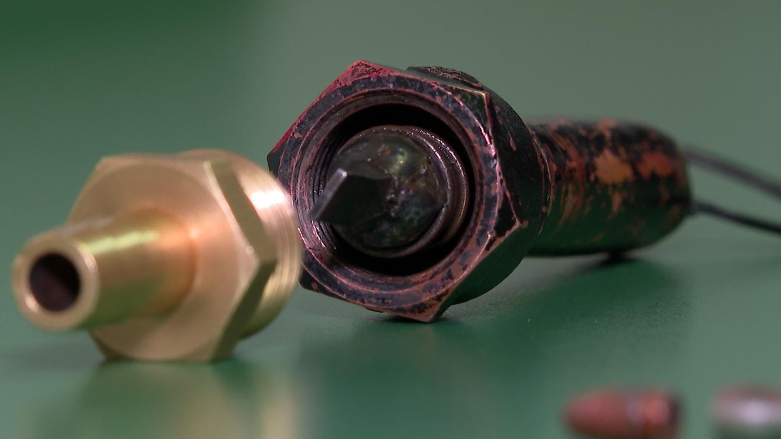 Detectan un sistema artesanal para disparar municiones