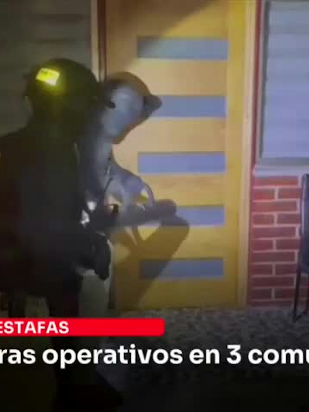 8 detenidos tras operativos en 3 comunas