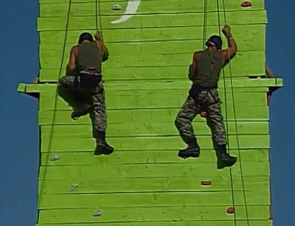 Entrenamiento: escalada libre 