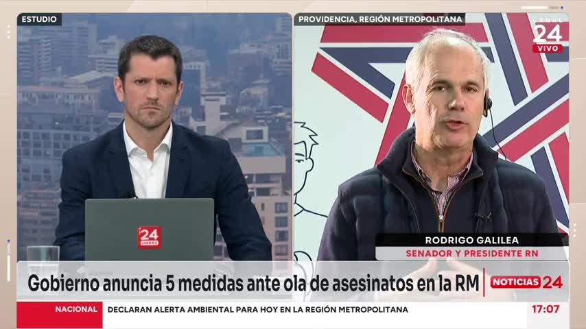 RN por ola de asesinatos: "El propio Presidente Boric tiene que ver alternativas diferentes"
