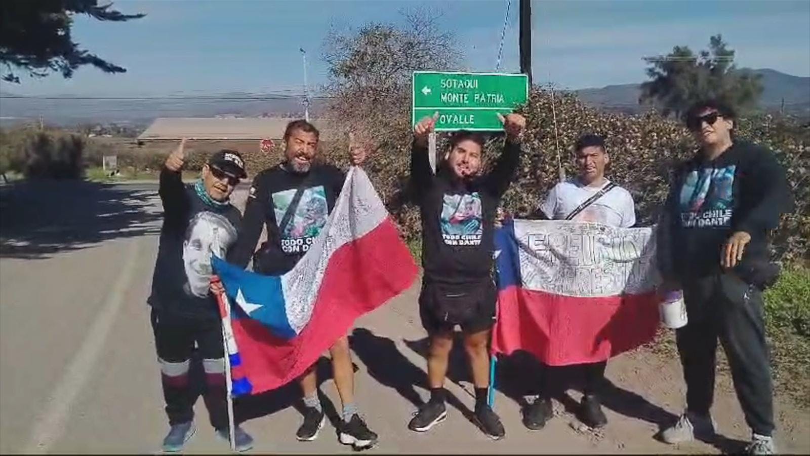 Padre antofagastino continúa caminata para reunir fondos 