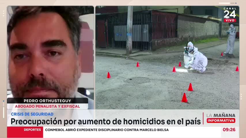 Aumento de homicidios en Chile: Tenemos un fenómeno delictual que no existía