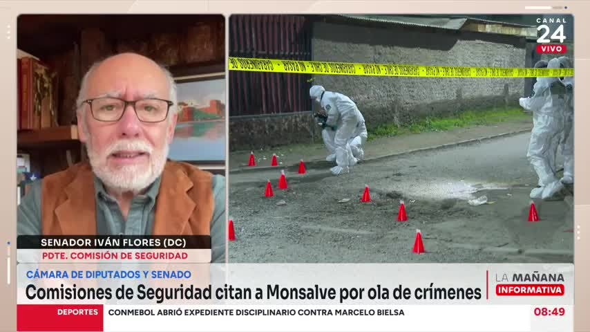 Senador Flores por ola de crímenes: Hay que hacer un mea culpa de los tres poderes del Estado