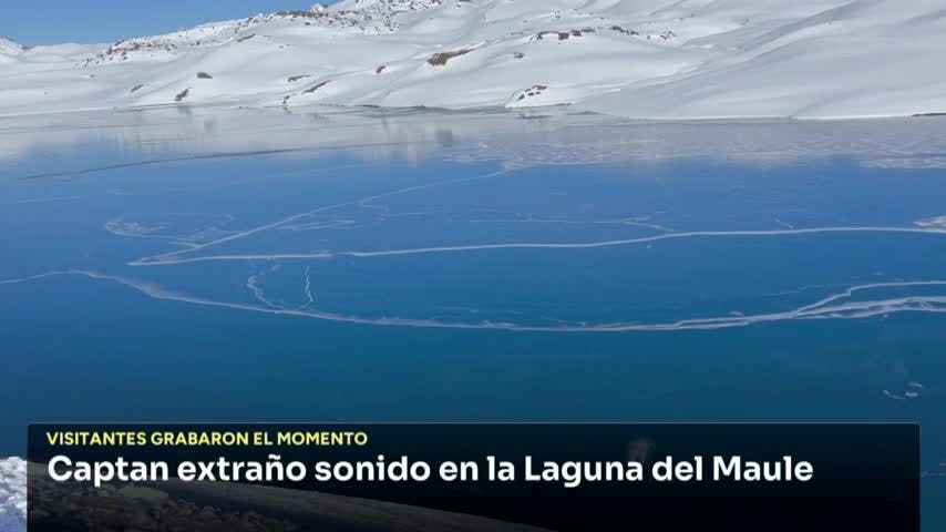 Captan extraño sonido en la Laguna del Maule