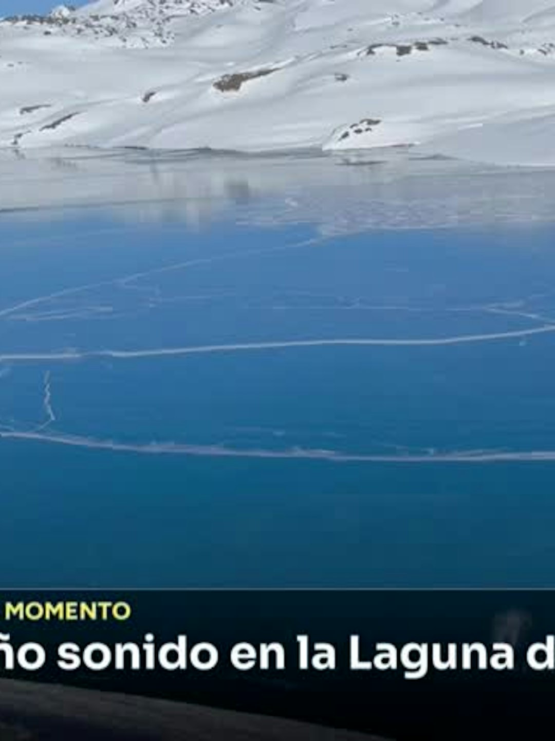 Captan extraño sonido en la Laguna del Maule
