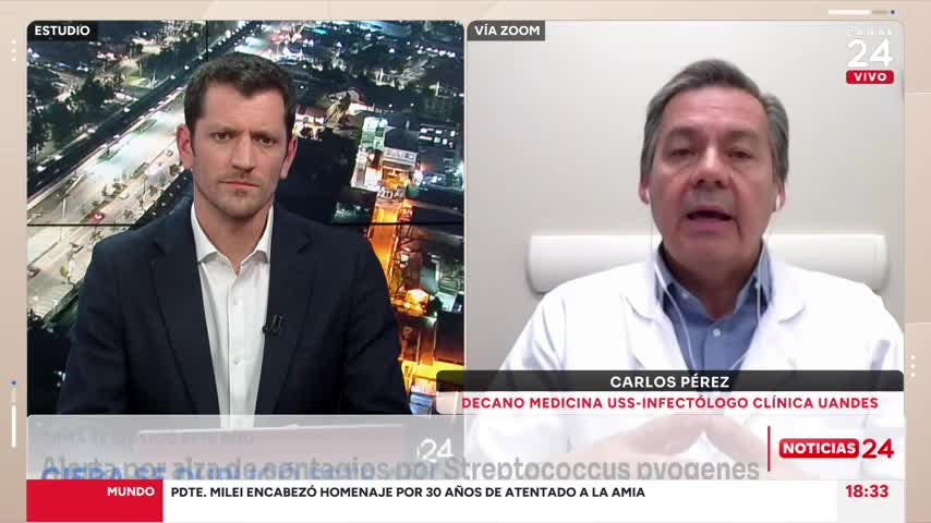 Alerta por alza de contagios de Streptococcus pyogenes: "Es una bacteria que complica a infecciones virales"