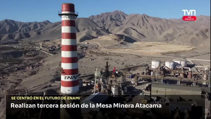 Nueva sesión de la Mesa Minera Atacama