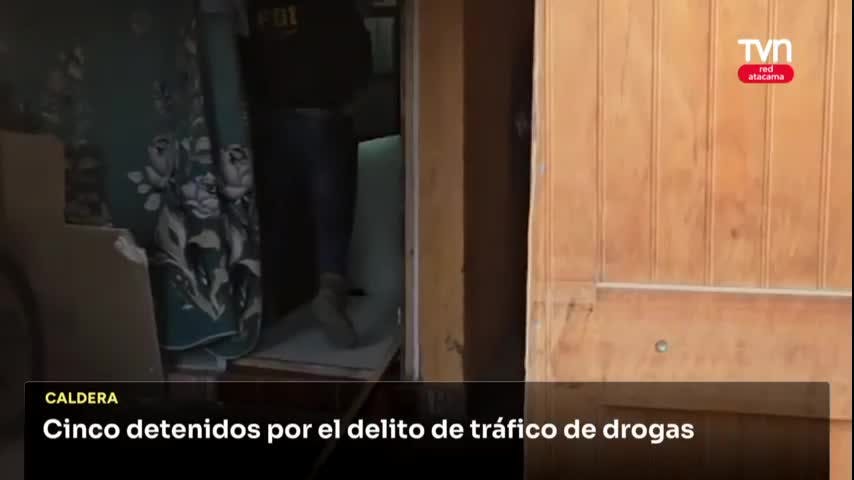Caldera: Detienen a sujetos por tráfico de drogas