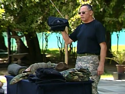 Clase de equipamiento: los reclutas preparan su mochila 