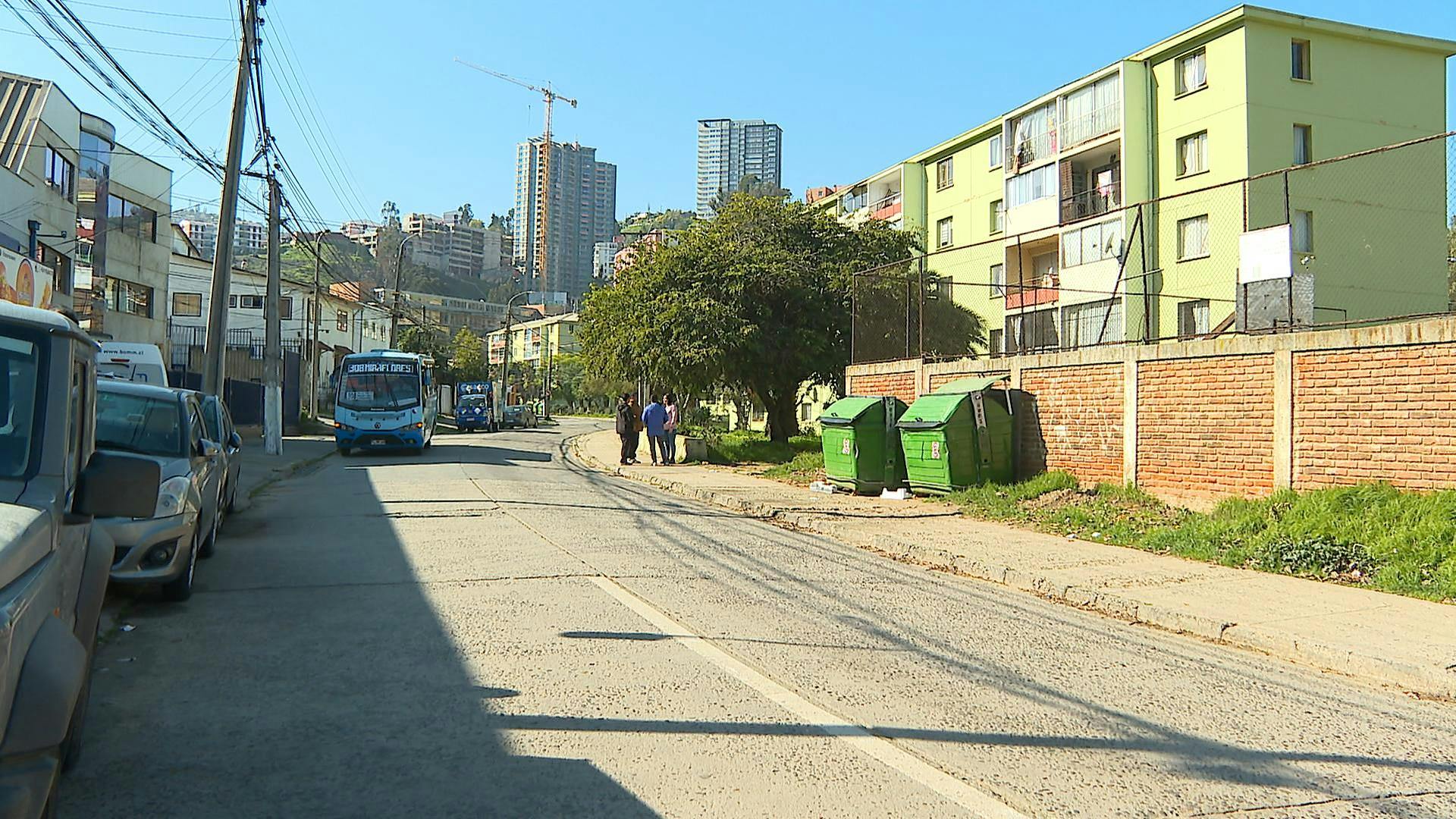Acalorada discusión terminó con disparos en el sector de Limonares en Viña del Mar