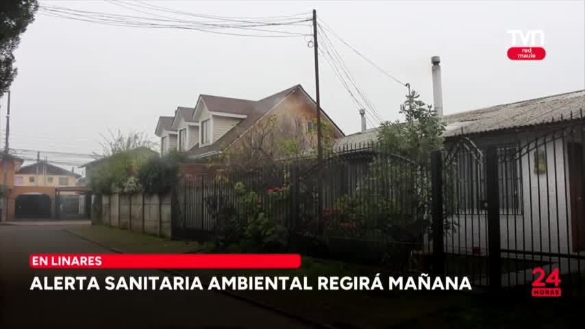Alerta sanitaria ambiental regirá mañana en Linares