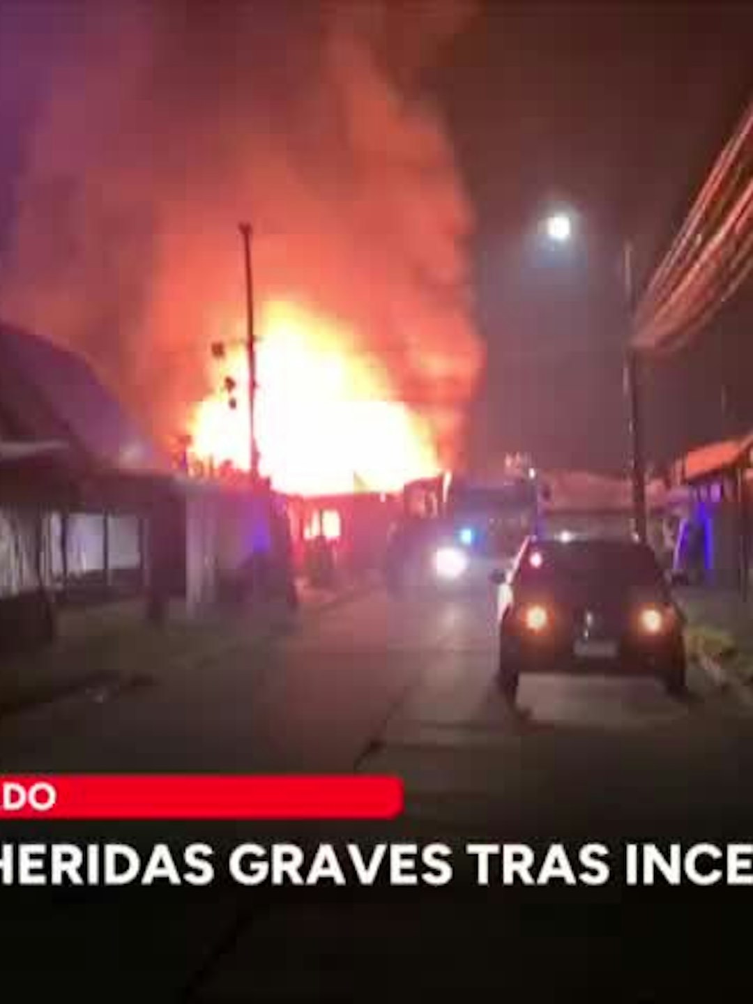 Madre e hija heridas graves tras incendio en Linares