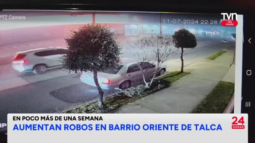 Aumentan robos en barrio oriente de Talca