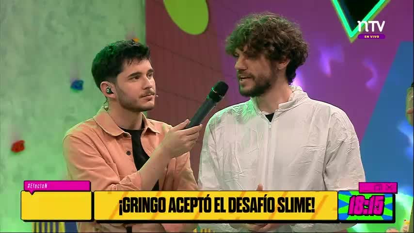 ¡Gringo Mode On se bañó en Slime!