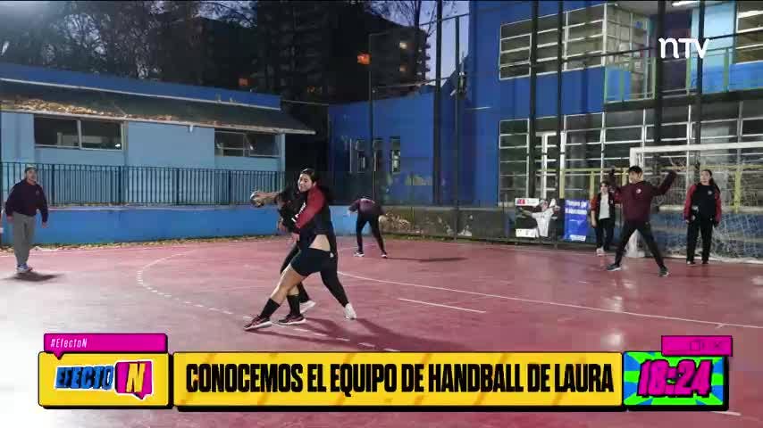 Laura nos enseña las claves para jugar Handball 