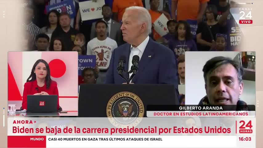 Doctor en Estudios Latinoamericanos tras anuncio de Biden: El debate no cumplió las expectativas de partido Demócrata