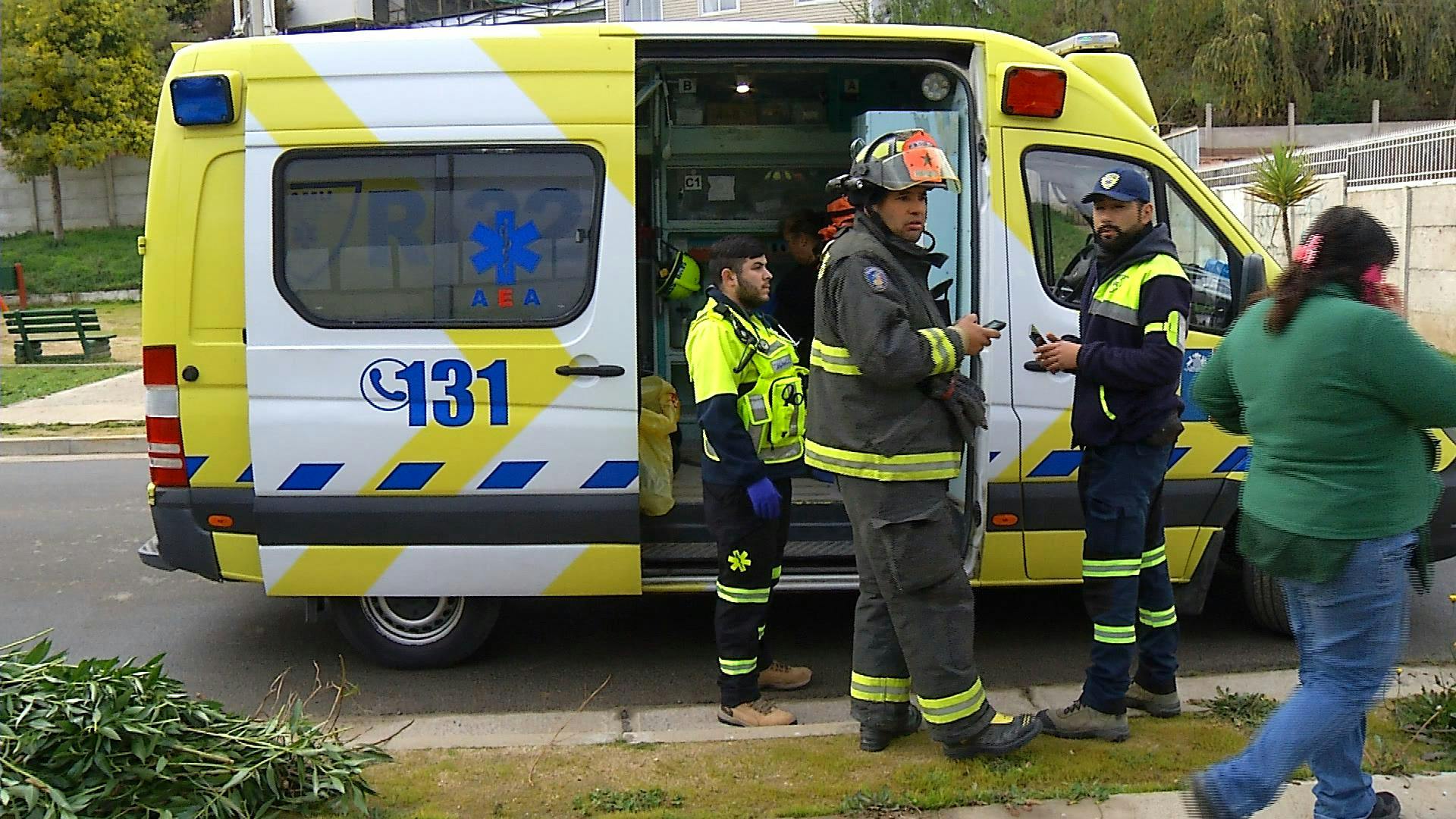 Colegios evacuados por olor a gas