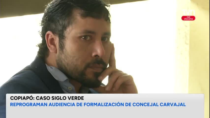 Copiapó: Reprograman formalización de Concejal Carvajal