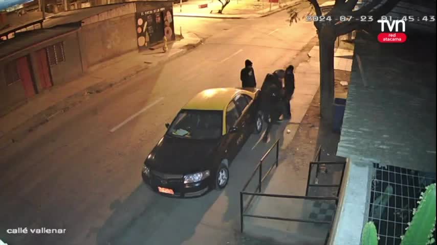 Copiapó: Asalto a taxista dejó cuatro detenidos