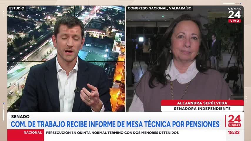 Discusión por reforma previsional: "La distribución del 6% es lo que nos complica"