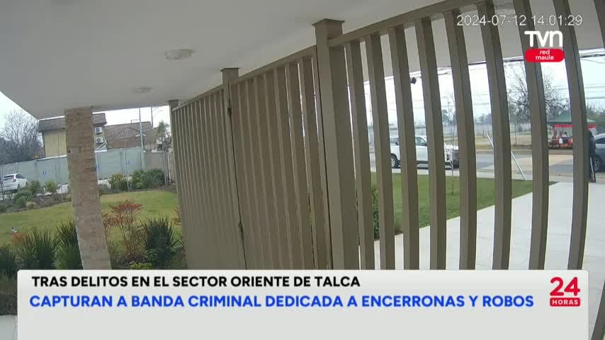 Capturan a banda dedicada a encerronas y robos en sector oriente de Talca