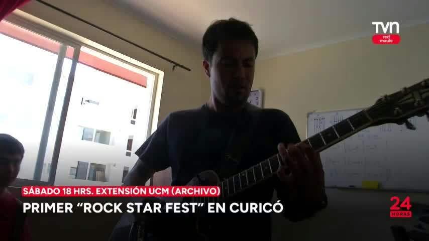 Curicó tendrá primer "Rock star fest"