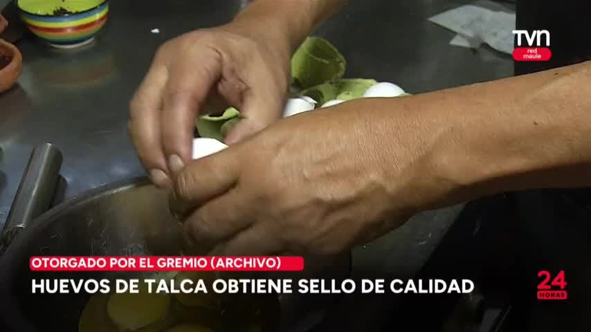 Productora de huevos talquina obtiene sello de calidad