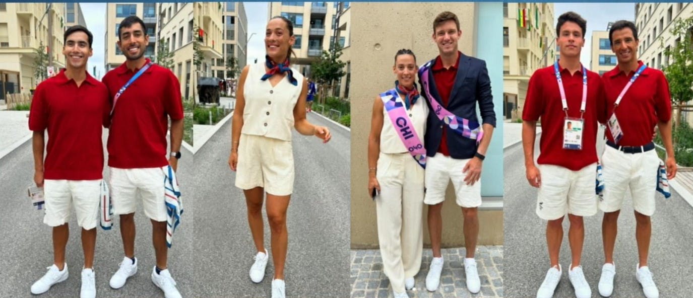 Así lucirá el Team Chile en el desfile inaugural de París 2024