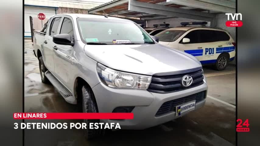 Tres detenidos por estafa en Linares