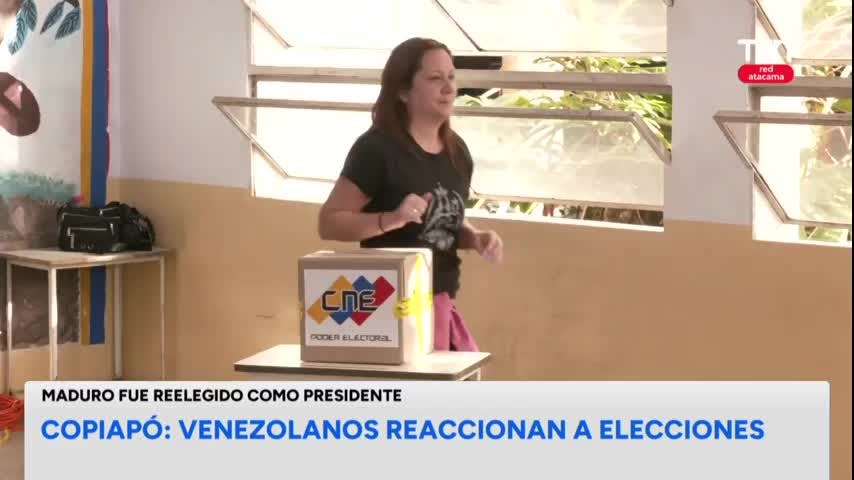 Venezolanos reaccionan a resultados de elecciones