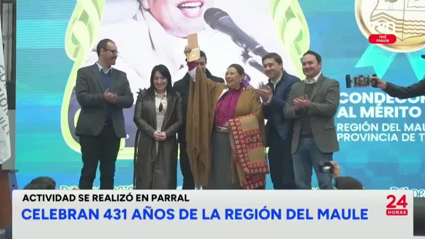 Celebran 431 años de la Región del Maule