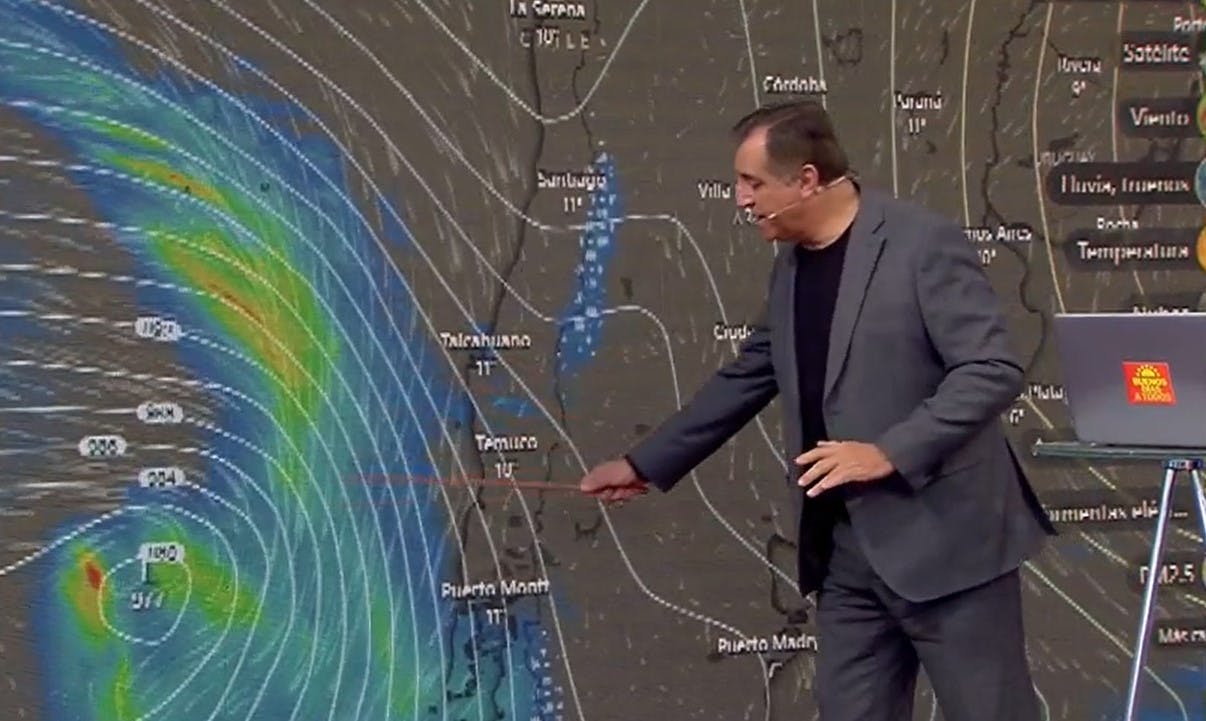 "Iván, el certero" responde: ¿Dónde comenzará el temporal?