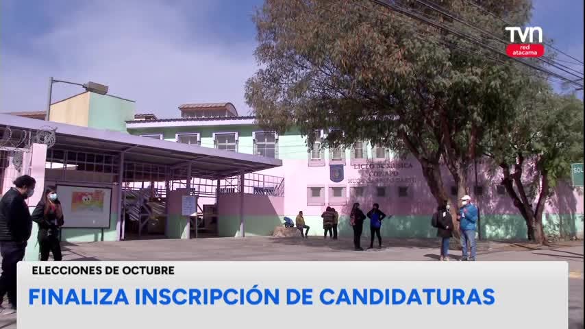 Finaliza plazo de inscripción de candidaturas